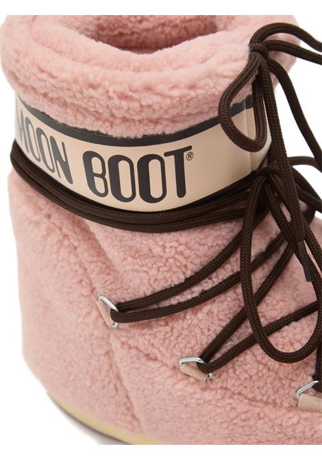 icon low fleece woman pink MOON BOOT | 80D1409700J001